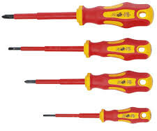 JEU DE 4 TOURNEVIS ISOLÉS PRO