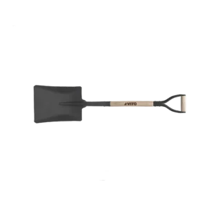 PELLE CARREE MANCHE EN BOIS